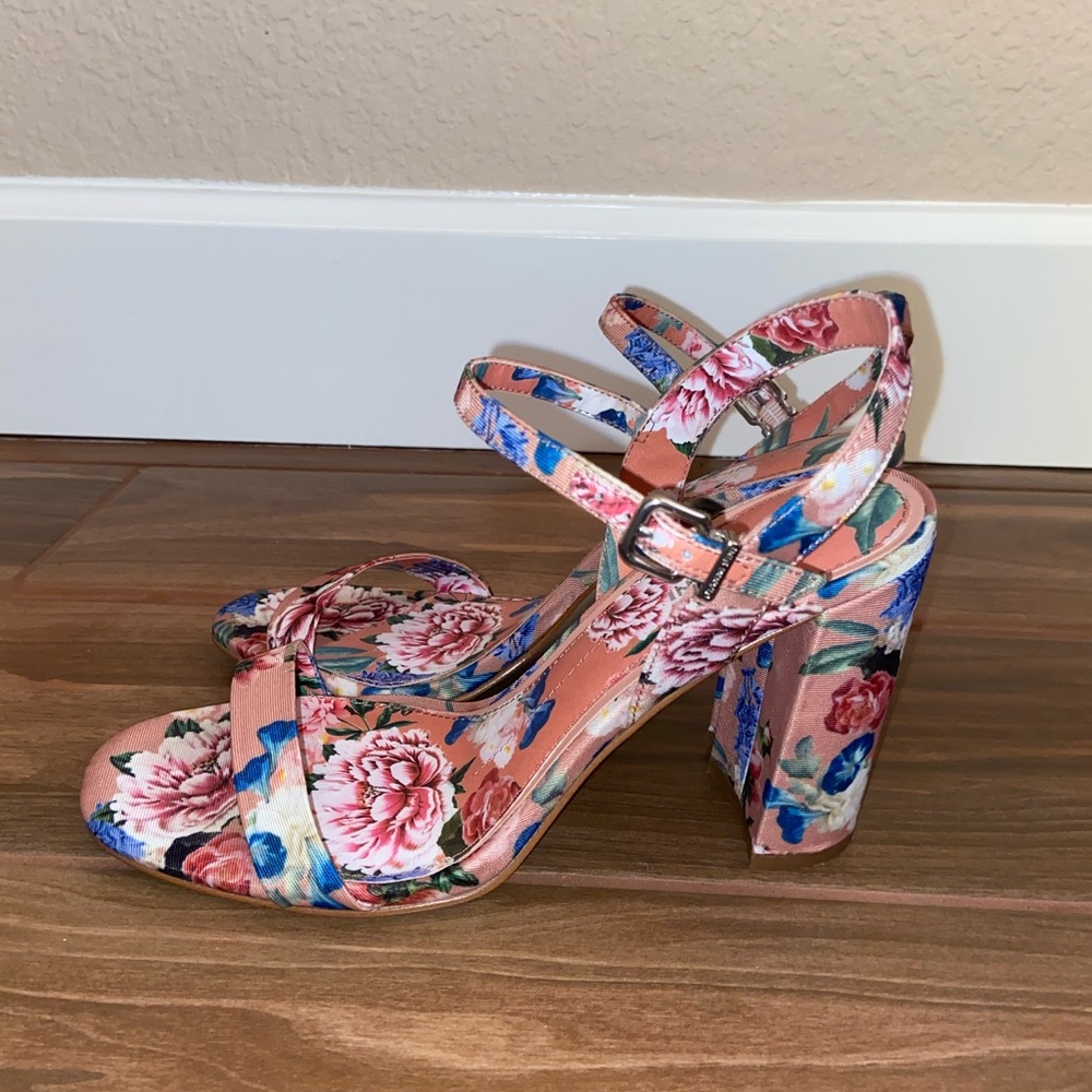 Floral High Heels